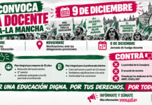 CSIF llama a la huelga educativa en Castilla-La Mancha el próximo 9 de diciembre ante la falta de avances en las condiciones del profesorado CSIF llama a la huelga educativa en Castilla-La Mancha el próximo 9 de diciembre ante la falta de avances en las condiciones del profesorado