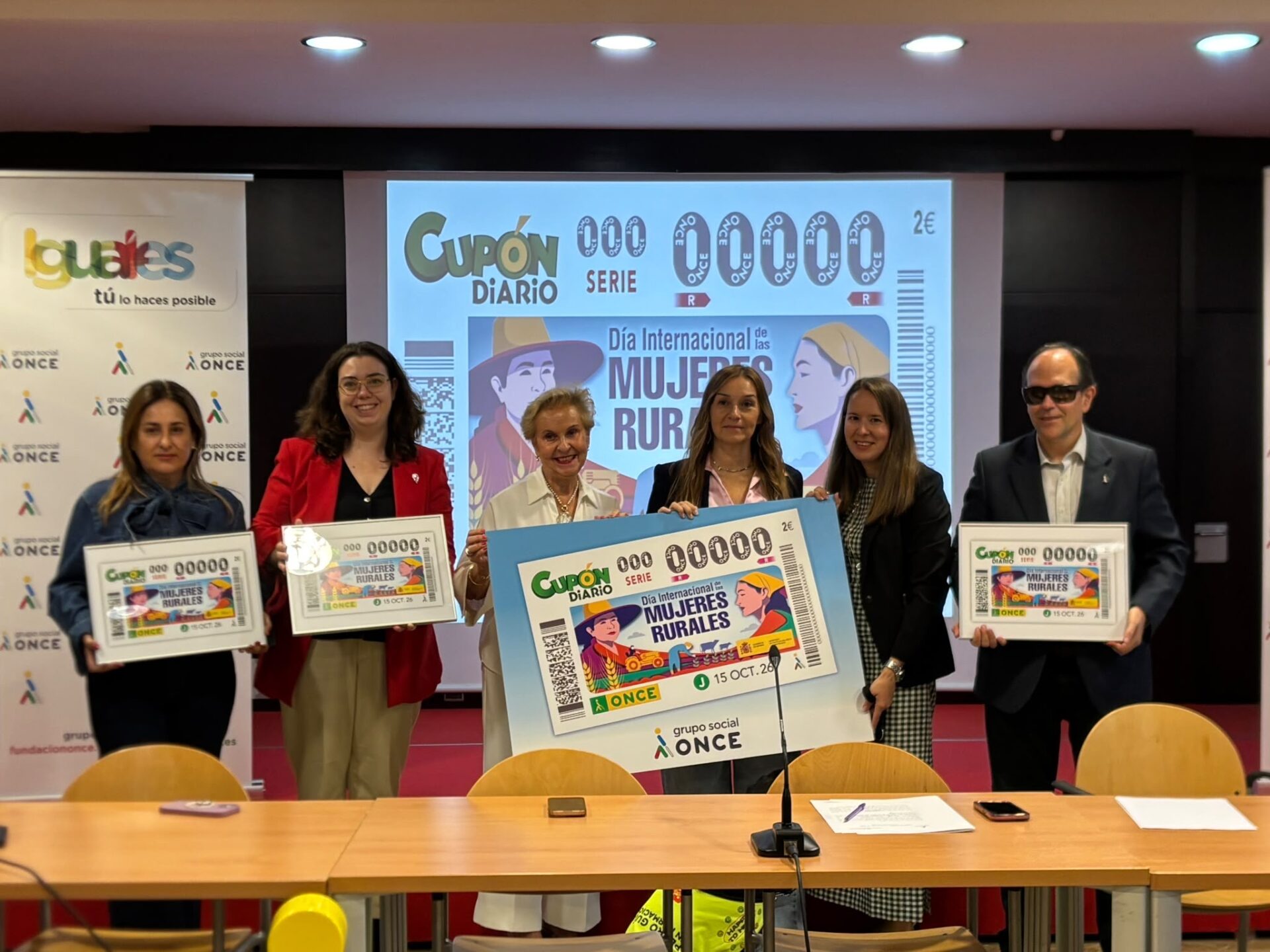 El Cupón de la ONCE del 15 de octubre celebra el Día Internacional de las Mujeres Rurales