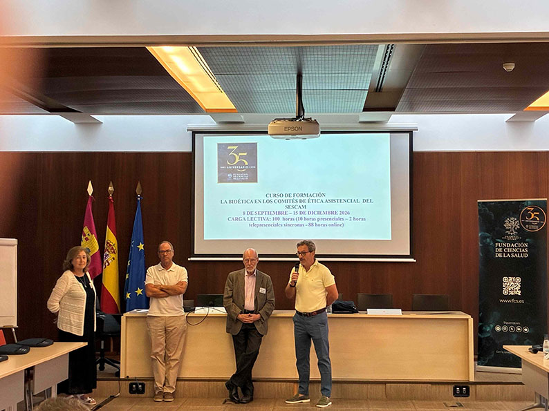Un centenar de profesionales sanitarios de Castilla-La Mancha se forman en Bioética para afrontar conflictos y reforzar decisiones clínicas
