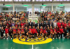 Las Guerreras hacen historia en Bolaños con una vibrante victoria ante Japón El presidente de la Diputación de Ciudad Real destaca el carácter “histórico” del encuentro entre la selección femenina de balonmano de España y Japón en Bolaños, al que ha asistido el embajador nipón en nuestro país