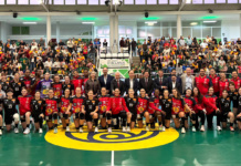 Las Guerreras hacen historia en Bolaños con una vibrante victoria ante Japón El presidente de la Diputación de Ciudad Real destaca el carácter “histórico” del encuentro entre la selección femenina de balonmano de España y Japón en Bolaños, al que ha asistido el embajador nipón en nuestro país