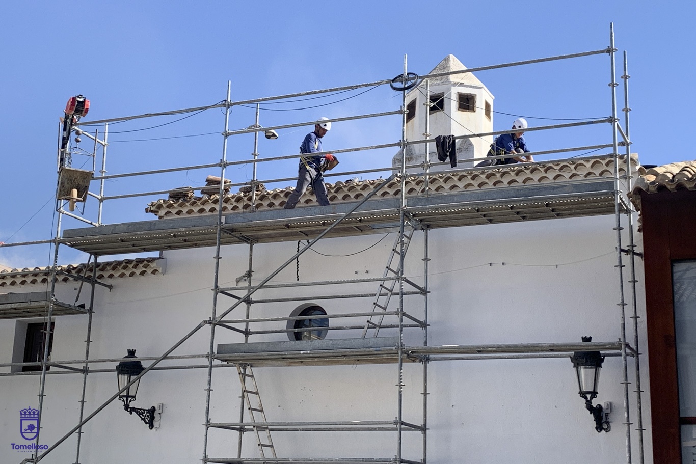 En marcha las obras de rehabilitación de la cubierta de la Posada de los Portales de Tomelloso 2 En marcha las obras de rehabilitación de la cubierta de la Posada de los Portales