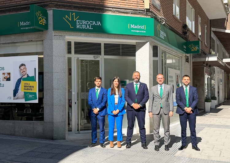 Eurocaja Rural abre su duodécima oficina en Madrid reforzando su modelo de banca cercana y personalizada