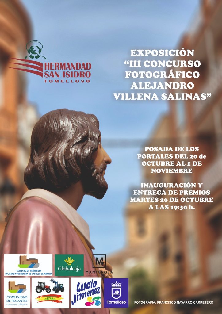 Agustín Ferrín Lahoz gana el III Concurso de Fotografía Alejandro Villena Salinas con ‘San Isidro en su ermita’ 2 exposicion