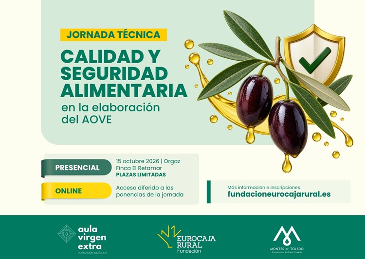 Fundación Eurocaja Rural y la DOP Montes de Toledo reúnen a expertos del sector oleícola para reforzar la calidad y la seguridad alimentaria del AOVE