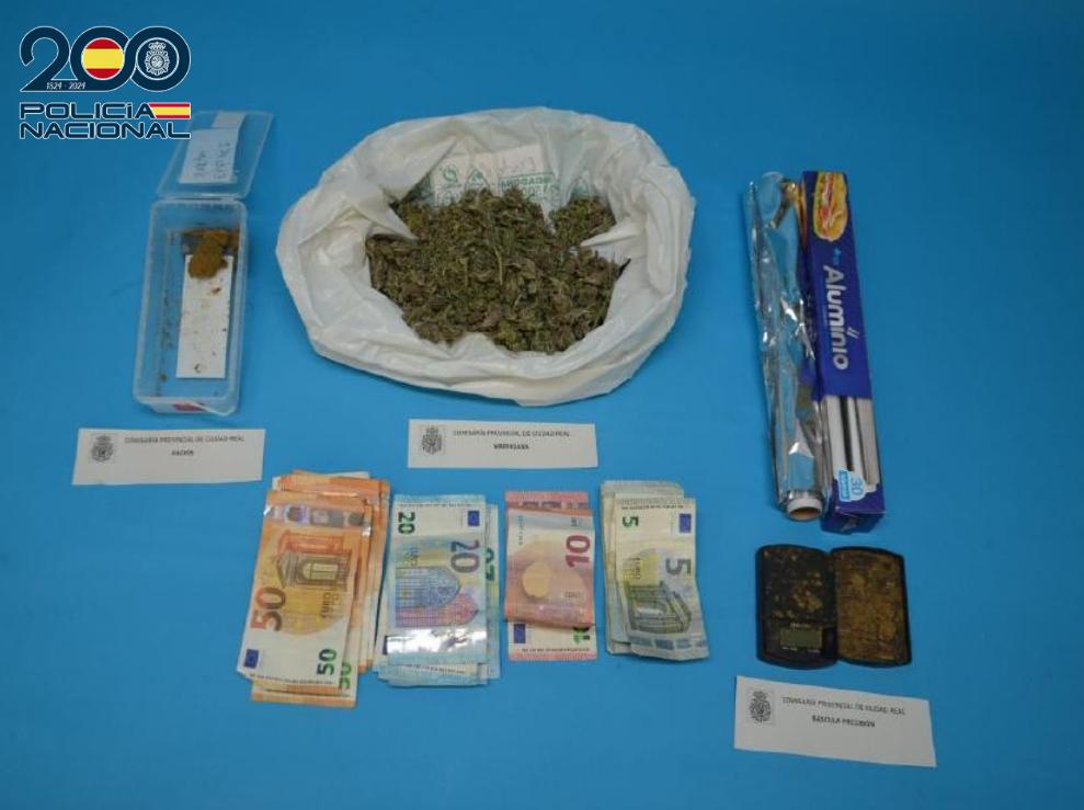 Golpe al menudeo en Ciudad Real: dos detenidos por vender droga desde una vivienda en Puerta Toledo