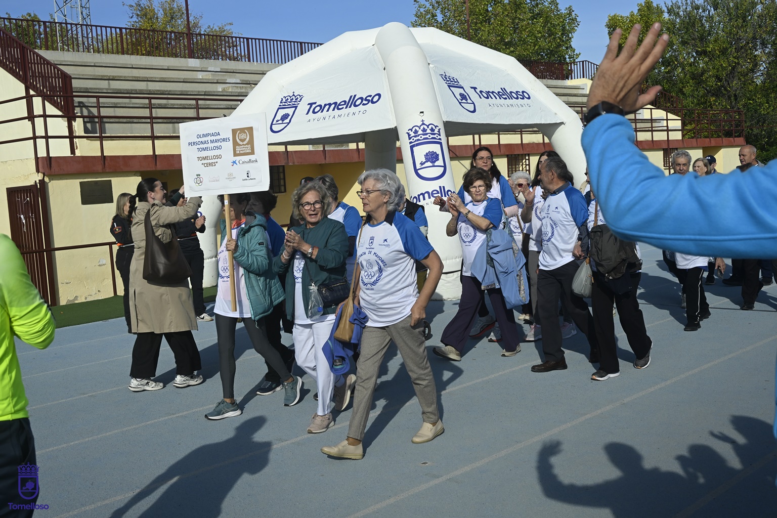 Tomelloso convierte su Ciudad Deportiva en una gran fiesta del envejecimiento activo con cerca de 500 mayores 11 Gran acogida a la VII Olimpiada de Mayores celebrada este sábado en la Ciudad Deportiva