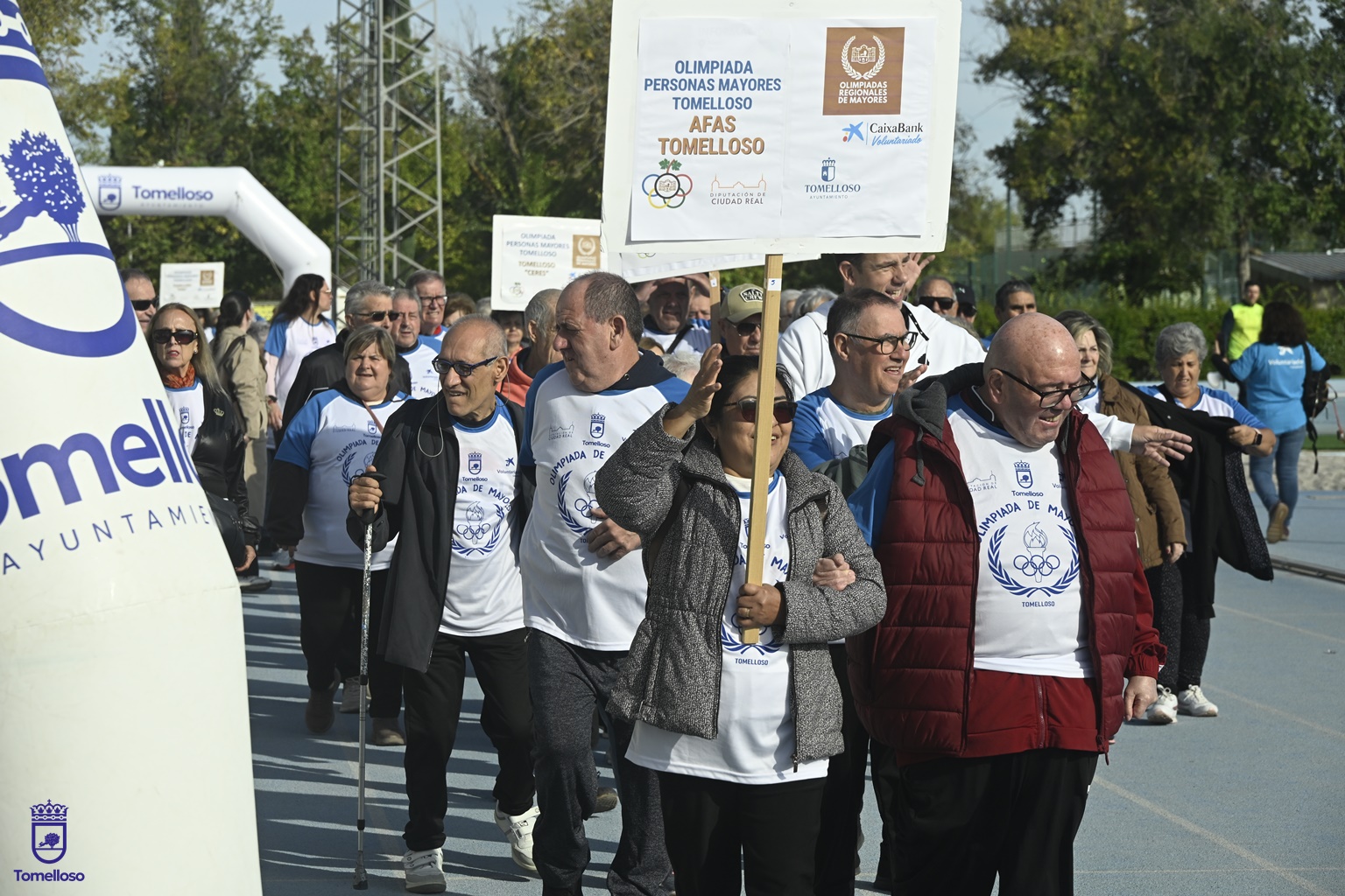 Tomelloso convierte su Ciudad Deportiva en una gran fiesta del envejecimiento activo con cerca de 500 mayores 10 Gran acogida a la VII Olimpiada de Mayores celebrada este sábado en la Ciudad Deportiva