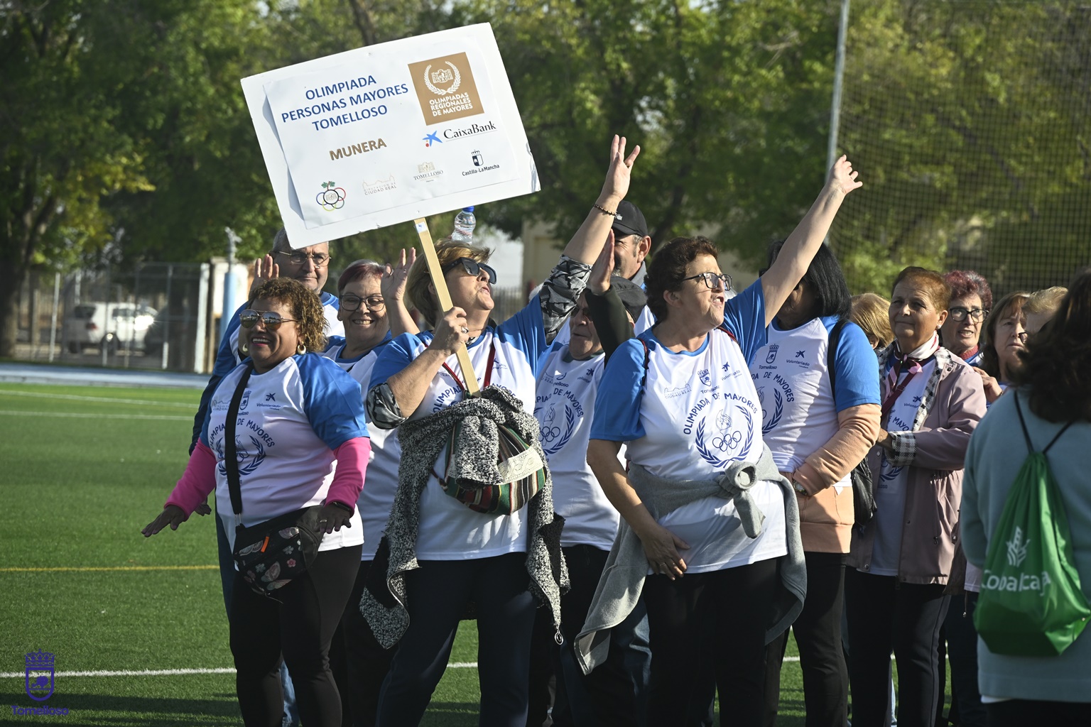 Tomelloso convierte su Ciudad Deportiva en una gran fiesta del envejecimiento activo con cerca de 500 mayores 13 Gran acogida a la VII Olimpiada de Mayores celebrada este sábado en la Ciudad Deportiva
