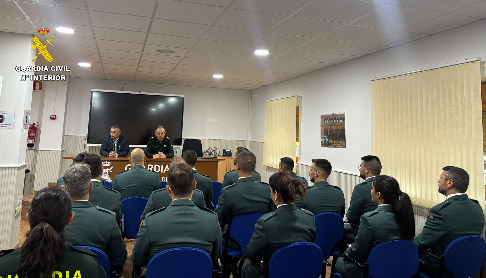 La Guardia Civil de Albacete recibe a los nuevos efectivos destinados a distintas localidades de la provincia