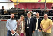 Inmaculada Jiménez destaca en Daimiel el valor cultural y social de sus 150 años de tradición musical Inmaculada Jiménez destaca en Daimiel el valor cultural y social de sus 150 años de tradición musical