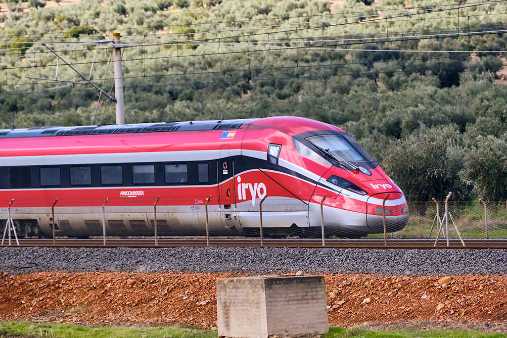 Iryo cancela todos sus trenes desde Madrid hacia el Corredor Sur y permite cambios y anulaciones gratis