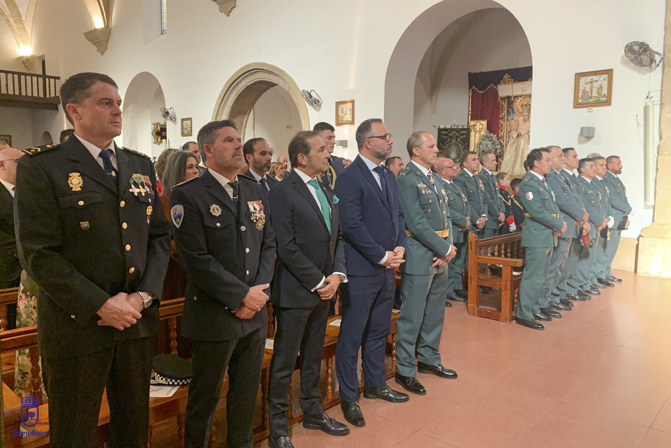 Tomelloso reconoce la labor de la Guardia Civil en el Día del Pilar antes de concederle la Medalla de Oro 4 Javier Navarro destaca la profesionalidad, entrega y vocación de servicio de la Guardia Civil en la celebración de su patrona