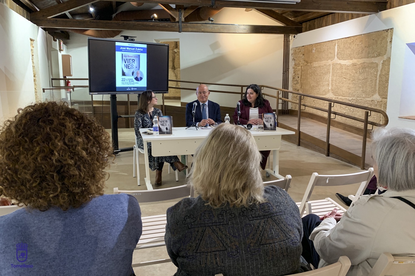 José Manuel Zuleta presenta en Tomelloso Viernes, un thriller sobre crimen, lealtad y justicia 2 José Manuel Zuleta lleva a CALMA los secretos de Viernes, novela policíaca de intriga con la que se estrena como escritor