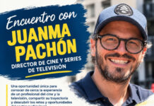 El cine y las series llegan al IES Eladio Cabañero de la mano del director tomellosero Juanma Pachón El cine y las series llegan al IES Eladio Cabañero de la mano del director tomellosero Juanma Pachón