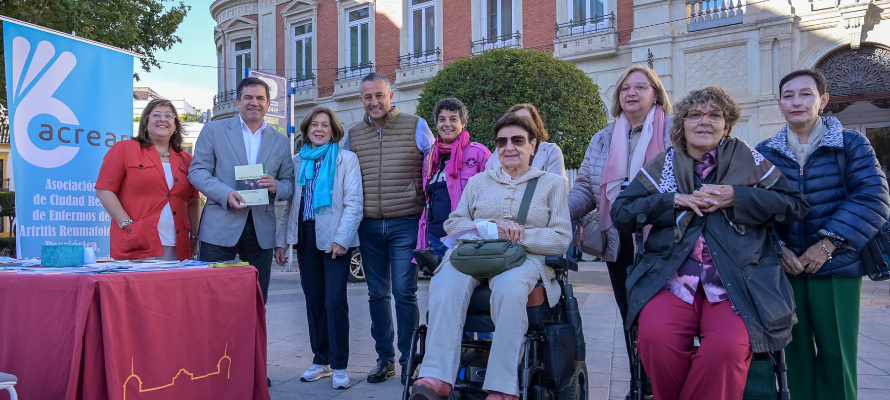 La Diputación de Ciudad Real muestra su apoyo a la Asociación de Enfermos de Artritis Reumatoide (ACREAR)