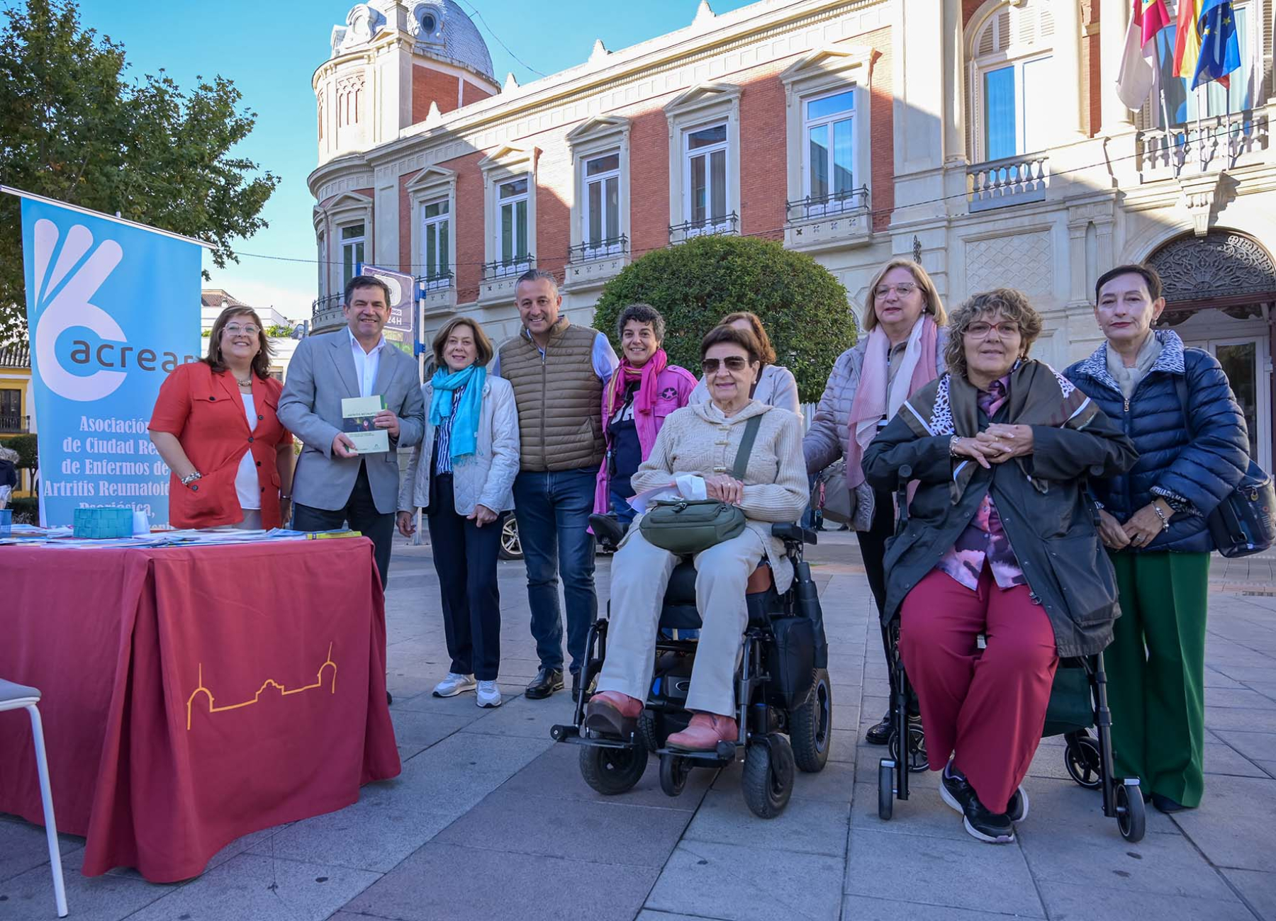 La Diputación de Ciudad Real muestra su apoyo a la Asociación de Enfermos de Artritis Reumatoide (ACREAR) 1 La Diputación de Ciudad Real muestra su apoyo a la Asociación de Enfermos de Artritis Reumatoide (ACREAR)