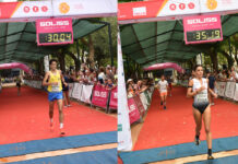 Marta Maza y Mohamed Massat se coronan en la 10K de Tomelloso más multitudinaria de su historia Marta Maza y Mohamed Massat se coronan en la 10K de Tomelloso más multitudinaria de su historia