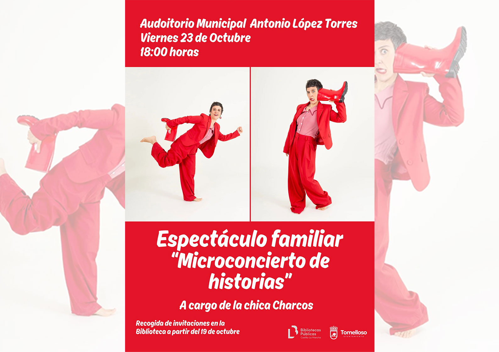 La Chica Charcos llevará su ‘Microconcierto de historias’ al Auditorio Municipal de Tomelloso