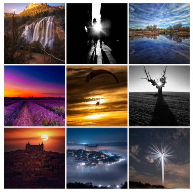 Nueve imágenes de Castilla-La Mancha pasan a la final estatal en el sexto certamen de fotografía en Instagram 