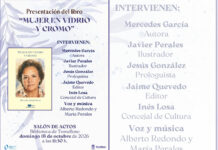Mercedes García Puerta presenta en Tomelloso ‘Mujer en vidrio y cromo’, una obra de relatos y reflexiones Mercedes García Puerta presenta en Tomelloso ‘Mujer en vidrio y cromo’, una obra de relatos y reflexiones