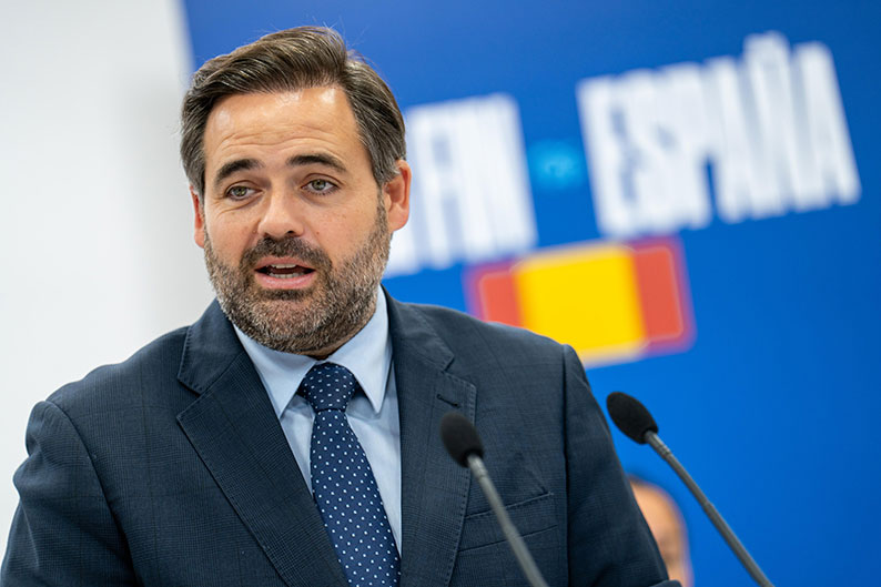Paco Núñez acusa al PSOE de “votar en contra de que Ceuta es España” y exige explicaciones