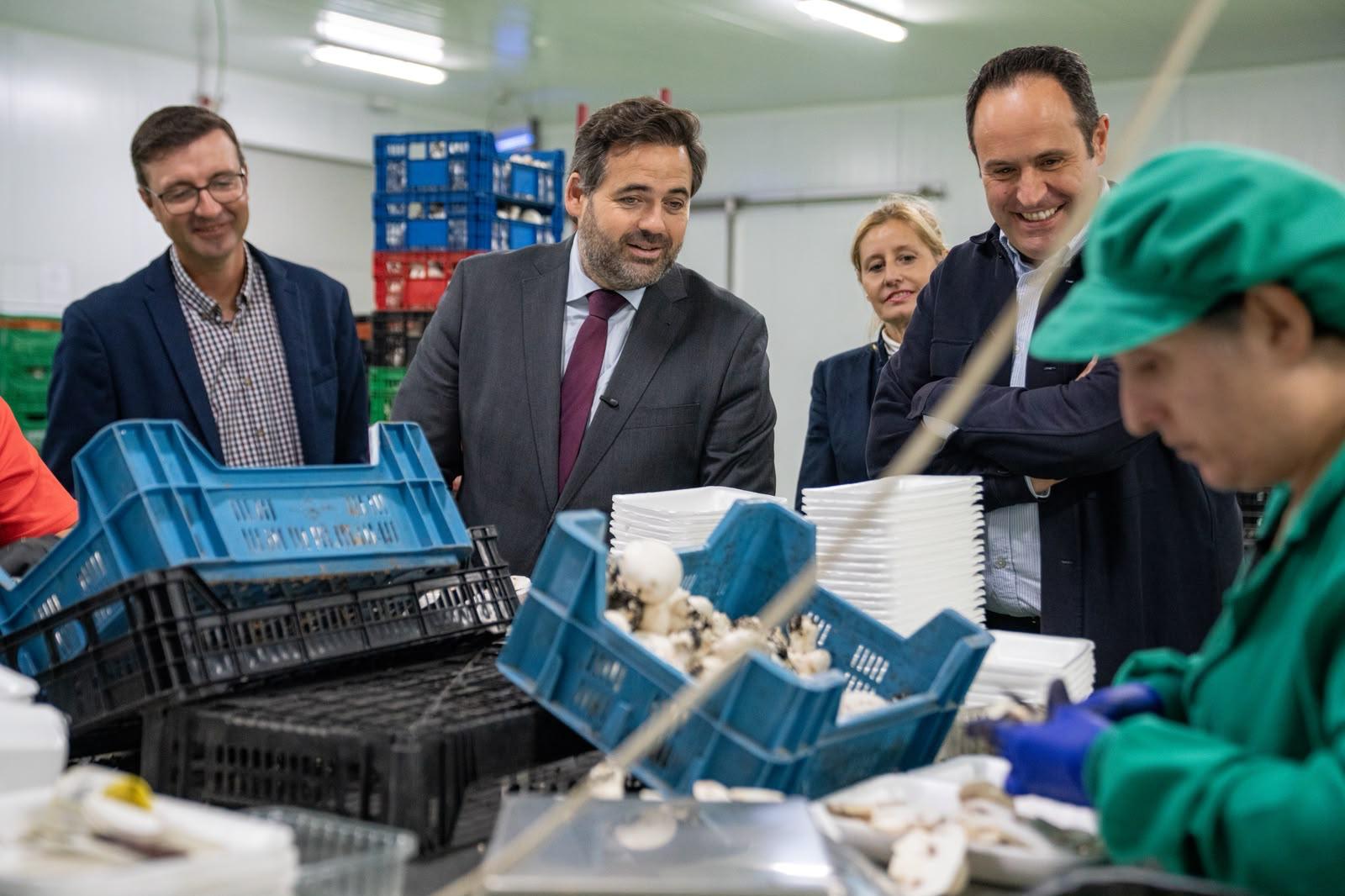Núñez  apuesta por la bajada de impuestos para impulsar el campo y la industria agroalimentaria de Castilla-La Mancha