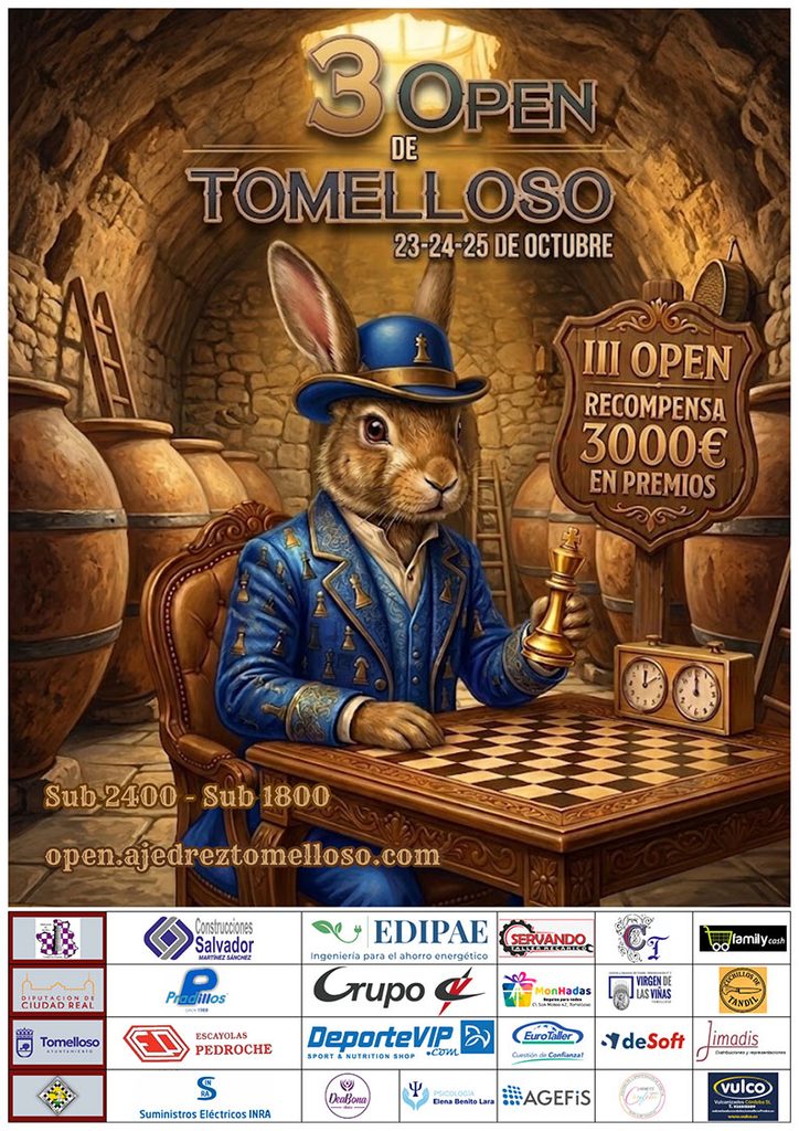 El III Open de Ajedrez Ciudad de Tomelloso convierte el Mercado de Abastos en una gran sala de juego durante todo el fin de semana 1 openajedrez ciudad de tomelloso