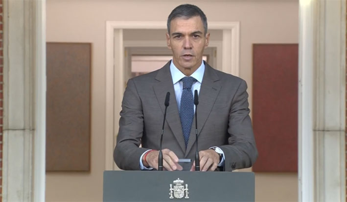 Pedro Sánchez anuncia la convocatoria de elecciones generales para el 29 de noviembre