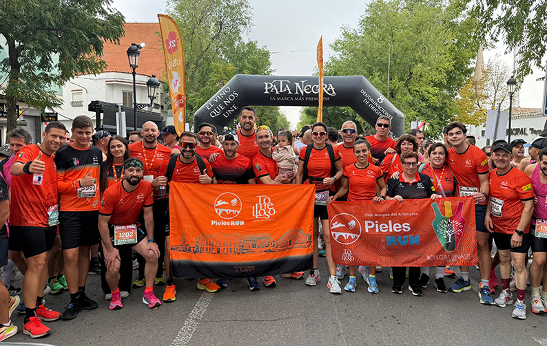 Los Pieles Run hacen historia en la 10K de Tomelloso: correr, ayudar y representar el verdadero espíritu del atletismo popular 5 pielesrun10k2026 300
