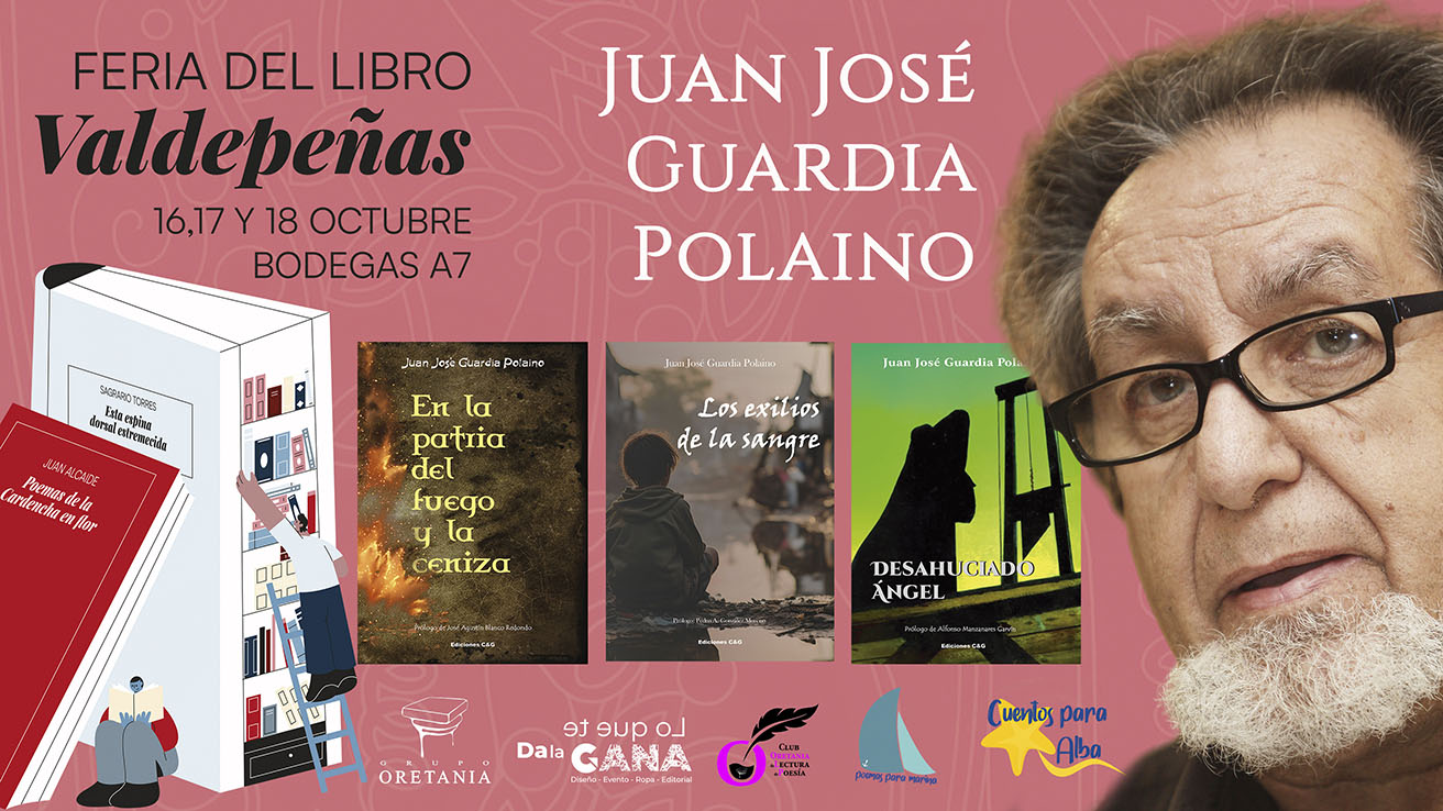Juan José Guardia Polaino firma sus últimas obras en la I Feria del Libro de Valdepeñas