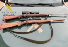 Un ciervo abatido de madrugada y un rifle con silenciador: la Guardia Civil destapa varios casos de presunta caza furtiva en Guadalajara Un ciervo abatido de madrugada y un rifle con silenciador: la Guardia Civil destapa varios casos de presunta caza furtiva en Guadalajara