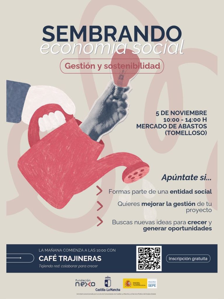 El Mercado de Abastos reunirá el 5 de noviembre a entidades sociales para hablar de empleo y proyectos que puedan mantenerse en el tiempo 1 sembrando economia social