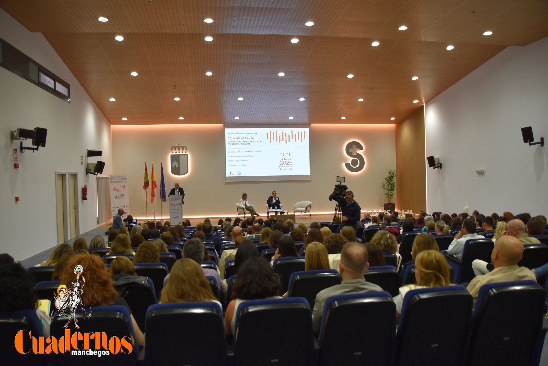 Fernández Sanz reivindica la escucha ciudadana en las IV Jornadas SIAP de Tomelloso
