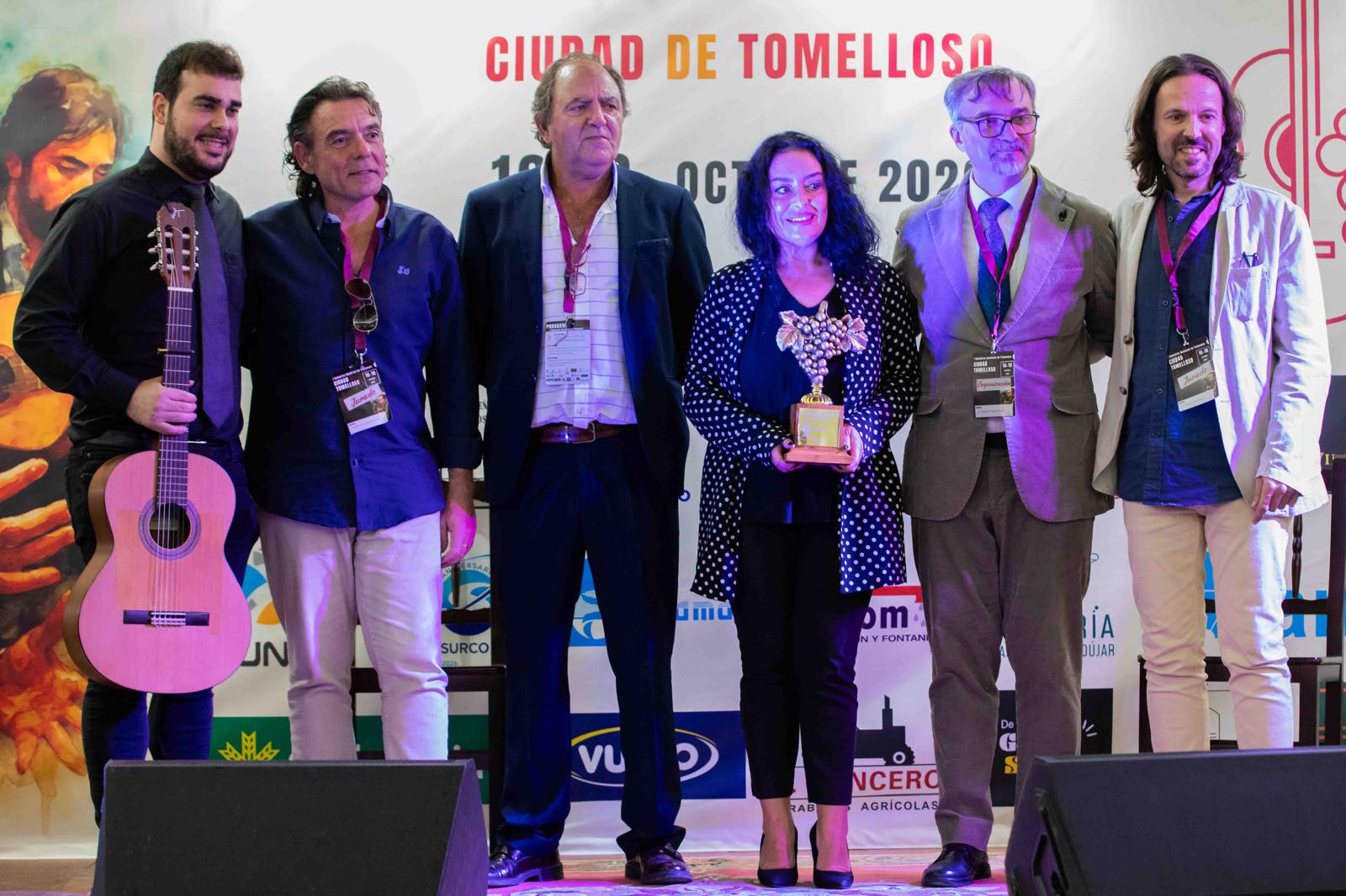 Susana Romero hace historia y conquista el Racimo de Oro del I Concurso Nacional de Cante Flamenco Ciudad de Tomelloso