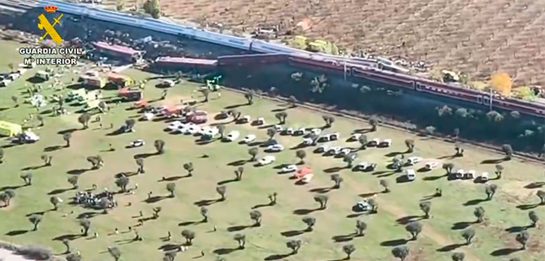 UGT Castilla-La Mancha lamenta el grave accidente ferroviario ocurrido en la provincia de Toledo