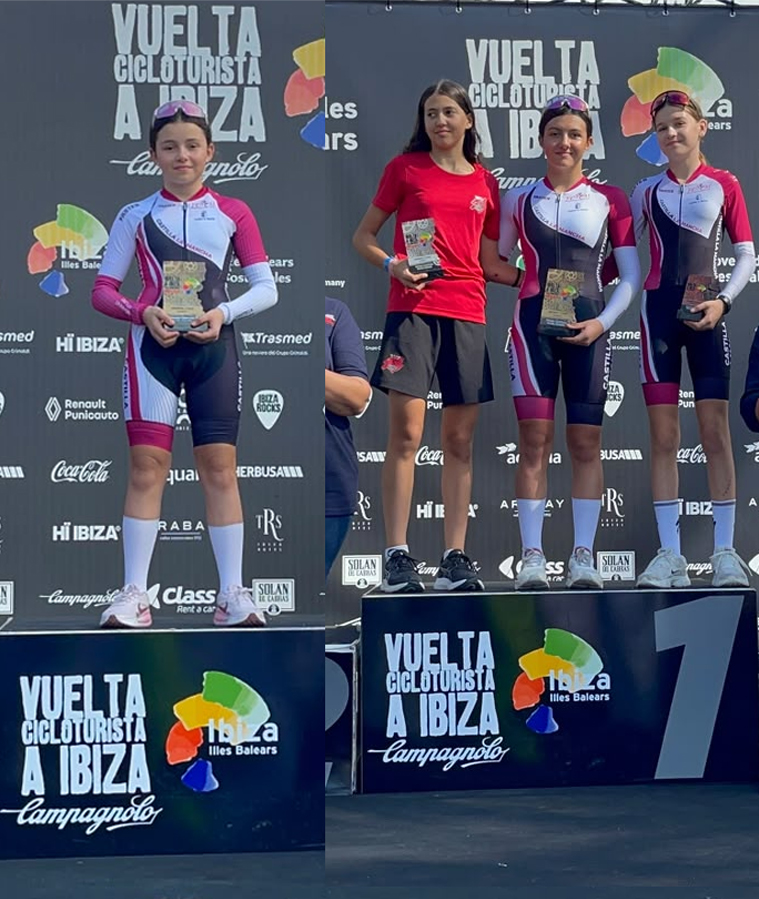 Doblete tomellosero en Ibiza: Valeria y Silvia Castillejos conquistan la Vuelta