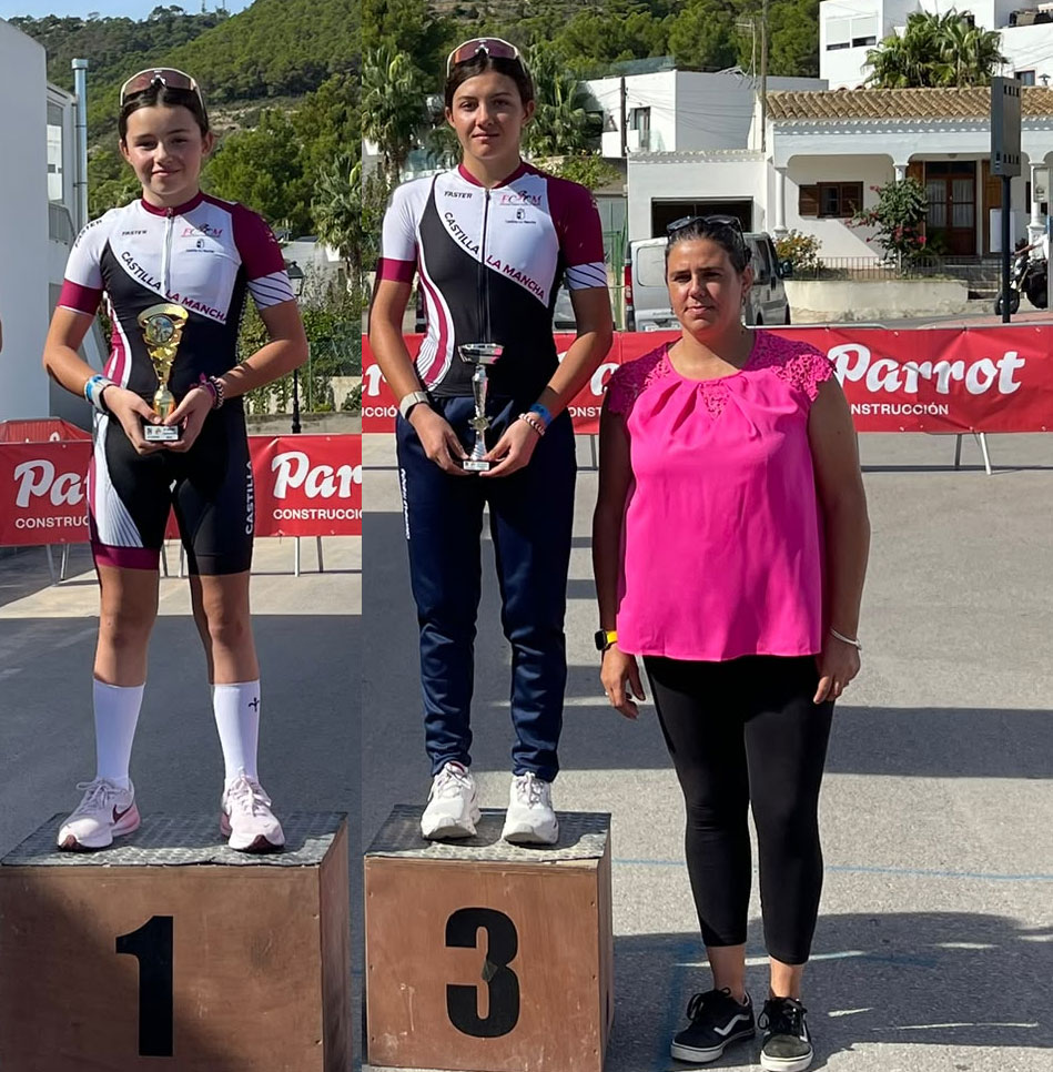 Valeria Castillejos logra su segundo oro y Silvia Castillejos suma un bronce en la Vuelta a Ibiza