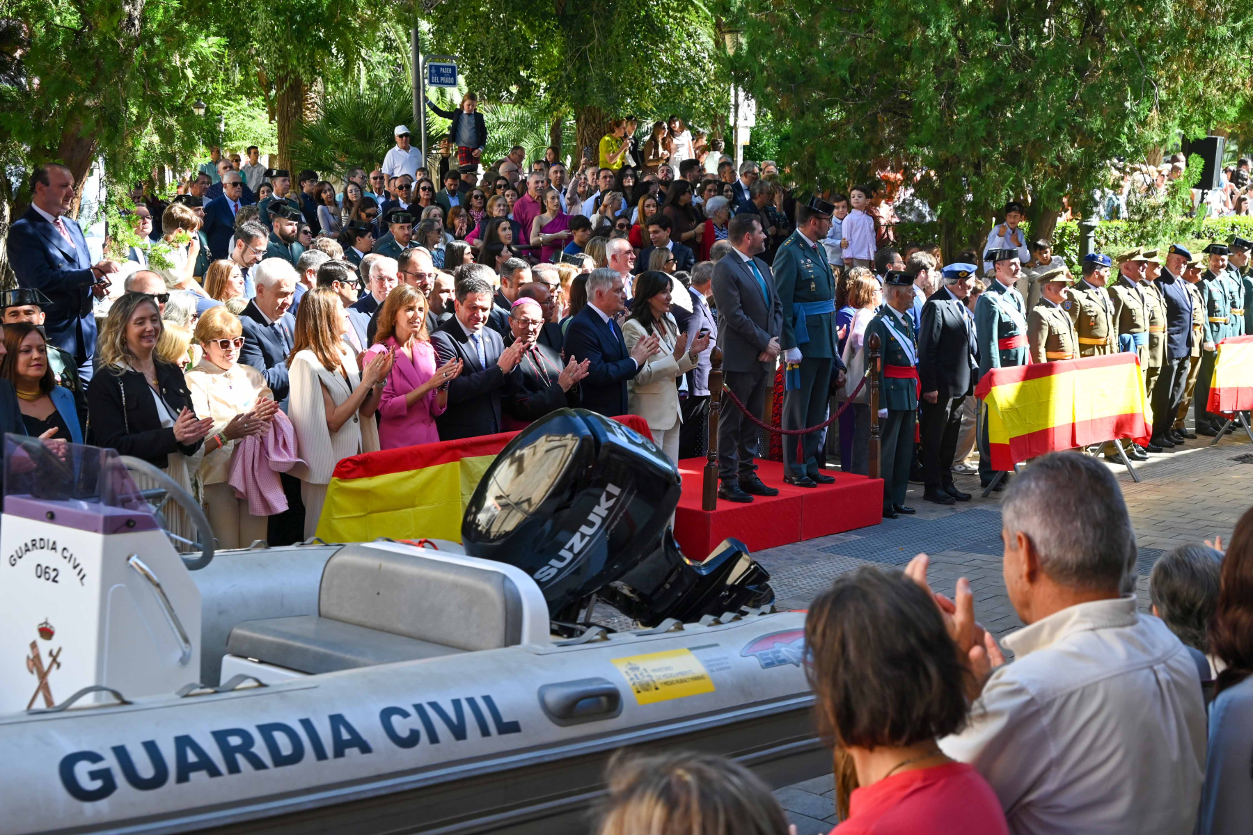 Valverde pone en valor todo “lo que nos une” en la Fiesta Nacional y reconoce la labor de la Guardia Civil como garante de la democracia 5 Valverde pone en valor todo “lo que nos une” en la Fiesta Nacional y reconoce la labor de la Guardia Civil como garante de la democracia