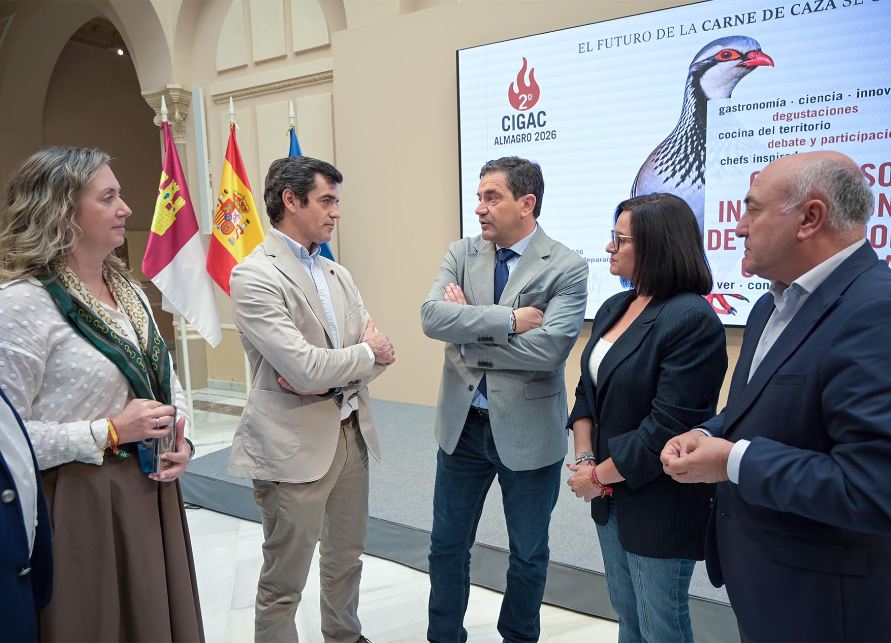 Valverde ve en el II Congreso Internacional de Gastronomía Cinegética un hito importante para consolidar la carne de caza y el sector cinegético como fuente de oportunidades 6 Valverde ve en el II Congreso Internacional de Gastronomía Cinegética un hito importante para consolidar la carne de caza y el sector cinegético como fuente de oportunidades