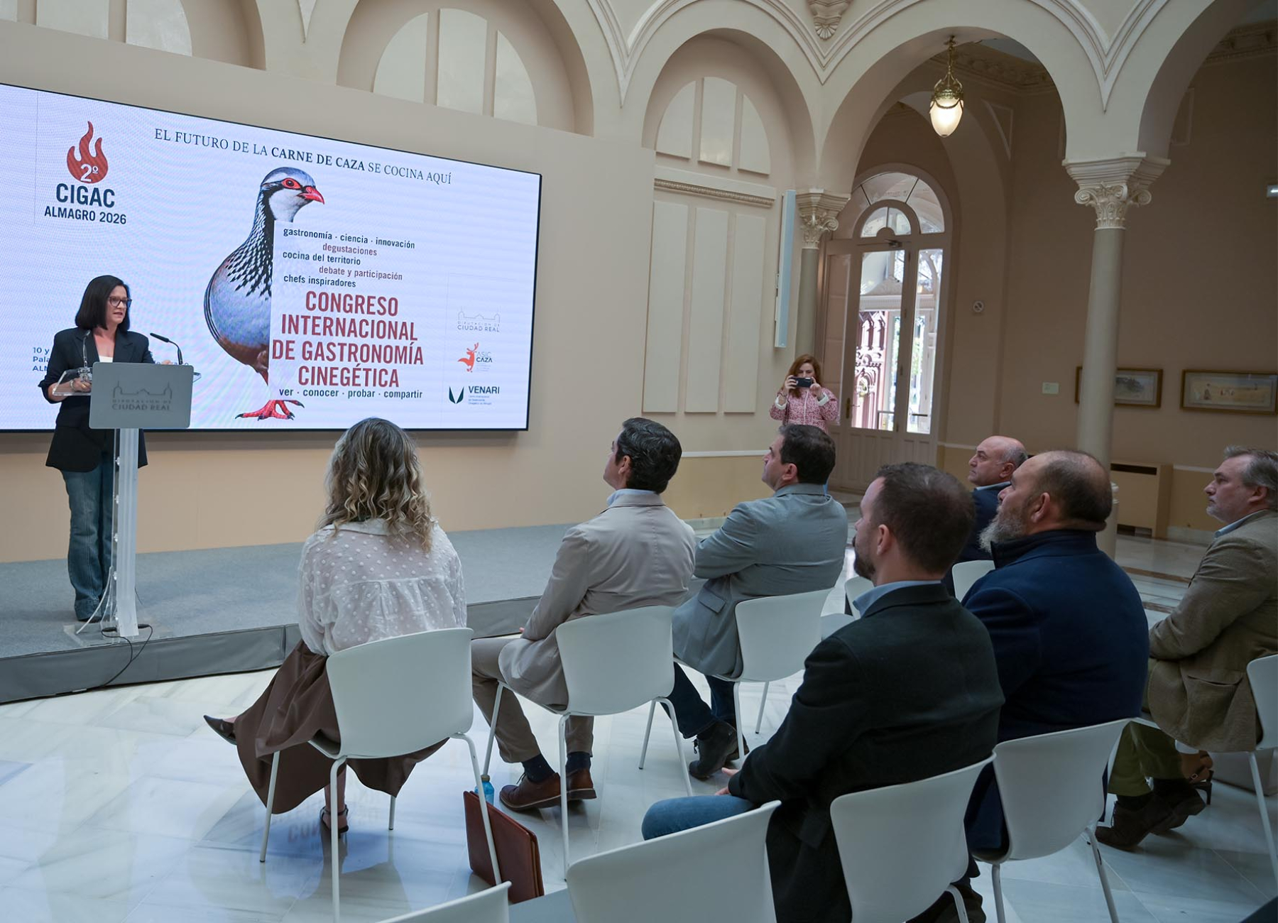 Valverde ve en el II Congreso Internacional de Gastronomía Cinegética un hito importante para consolidar la carne de caza y el sector cinegético como fuente de oportunidades 4 Valverde ve en el II Congreso Internacional de Gastronomía Cinegética un hito importante para consolidar la carne de caza y el sector cinegético como fuente de oportunidades
