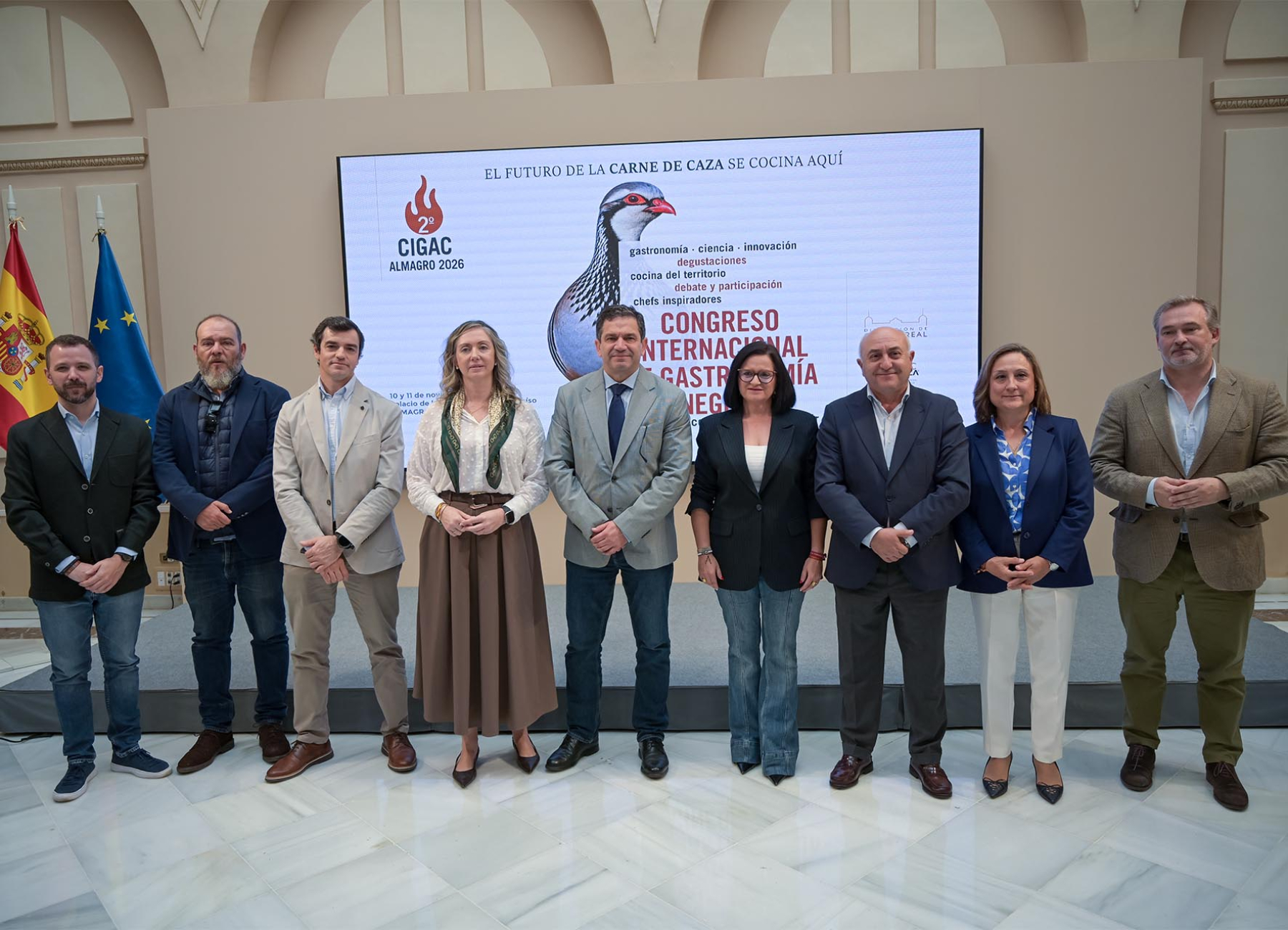 Valverde ve en el II Congreso Internacional de Gastronomía Cinegética un hito importante para consolidar la carne de caza y el sector cinegético como fuente de oportunidades 1 Valverde ve en el II Congreso Internacional de Gastronomía Cinegética un hito importante para consolidar la carne de caza y el sector cinegético como fuente de oportunidades