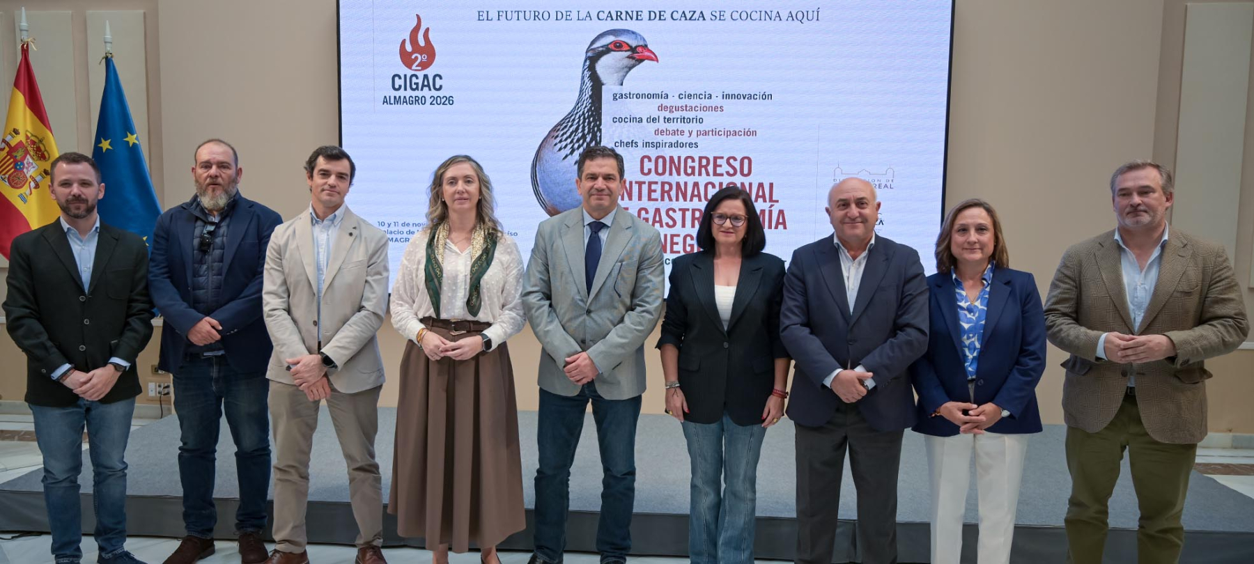 Valverde ve en el II Congreso Internacional de Gastronomía Cinegética un hito importante para consolidar la carne de caza y el sector cinegético como fuente de oportunidades